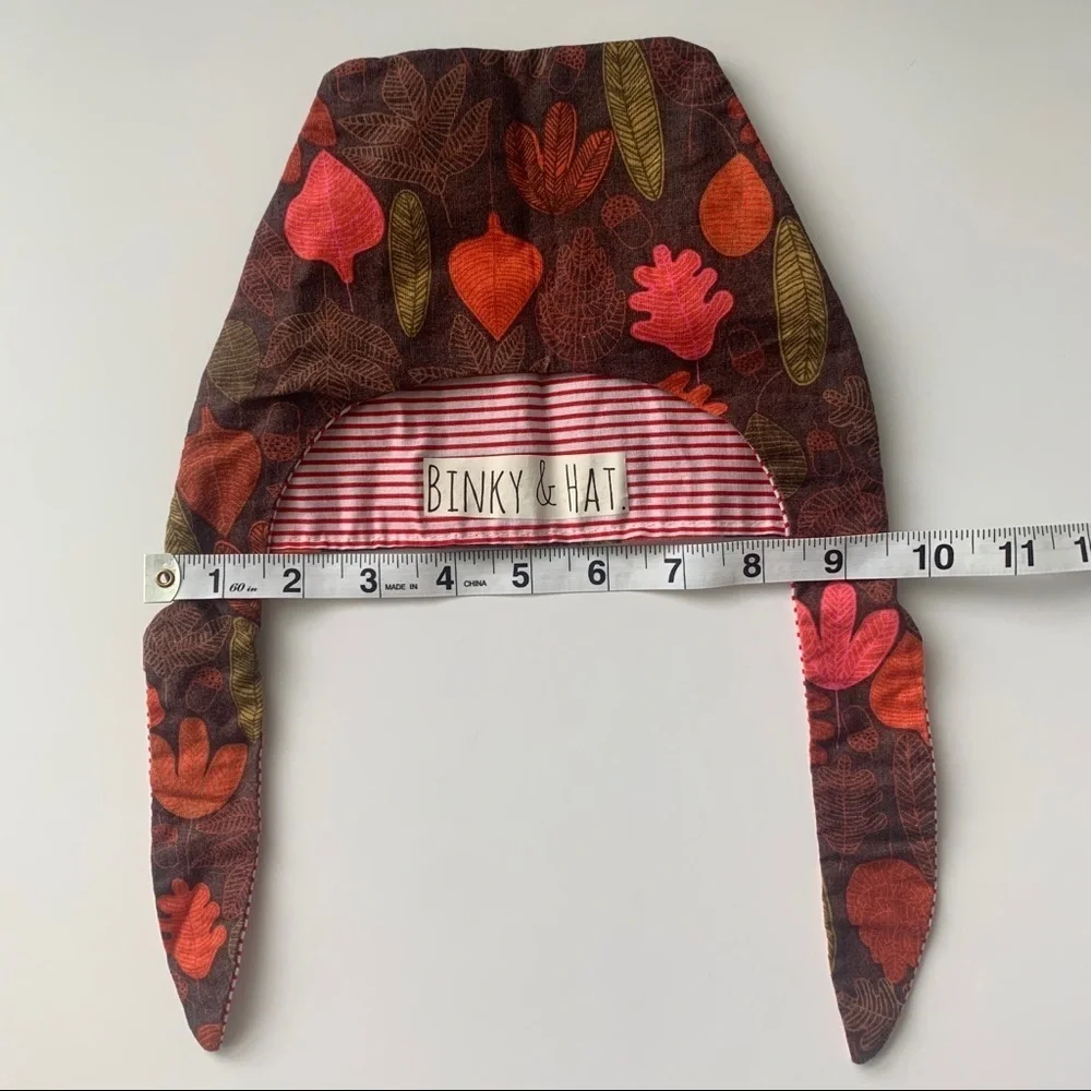 Binky & Hat Fall leaf Bonnet